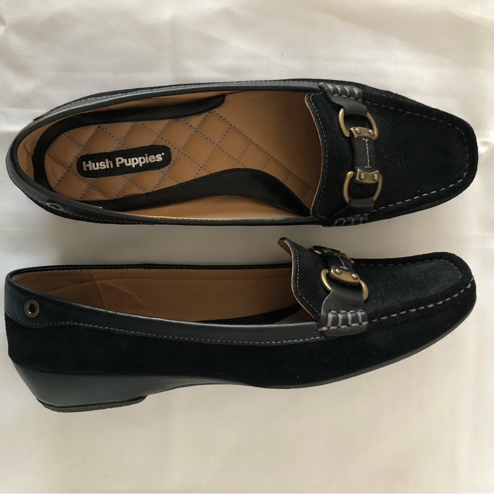 Brand new Hush Puppies Suede Deck shoes Size 8.5